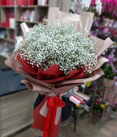 Букет цветов из: Гипсофила в Ивановской