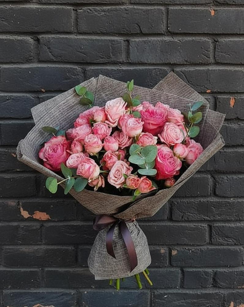 Букет цветов из: Розы в Ивановской