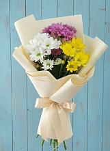 Букет цветов из:  Хризантемы в Ивановской
