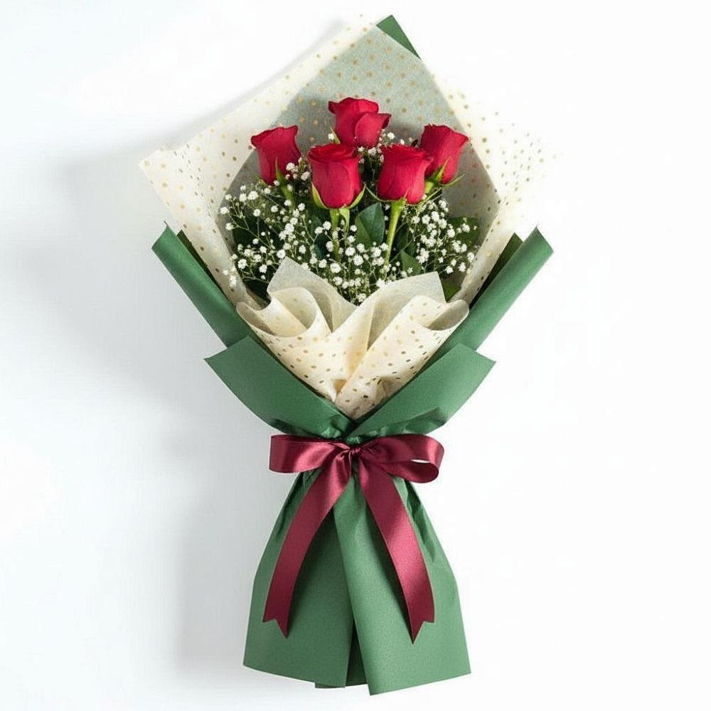 Букет цветов из: Розы в Ивановской