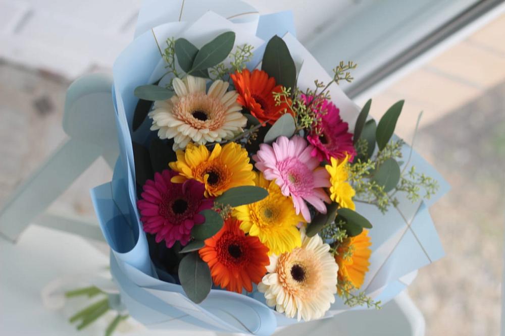 Букет цветов из: Герберы в Ивановской