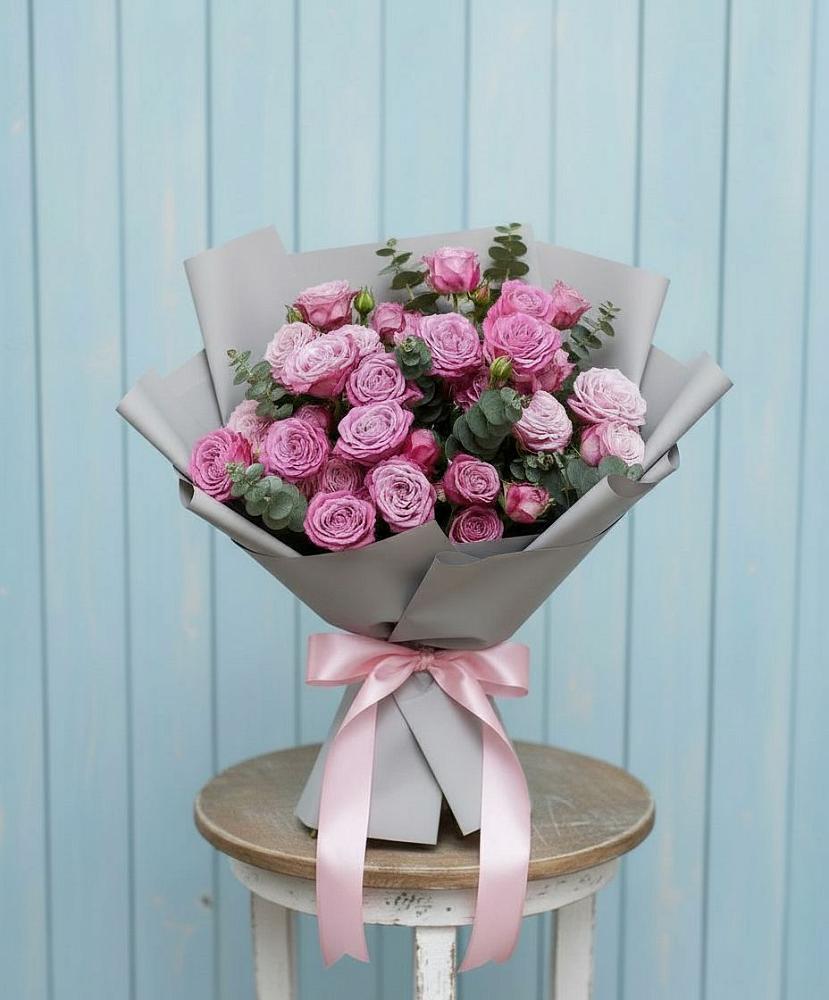 Букет цветов из: Розы в Ивановской