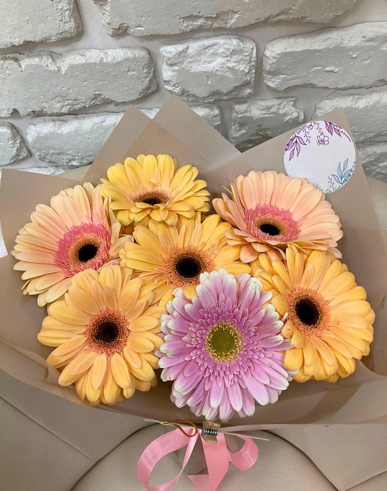 Букет цветов из: Герберы в Ивановской