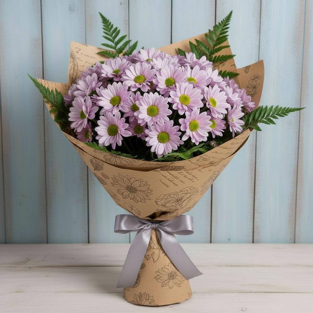 Букет цветов из: Хризантемы в Ивановской