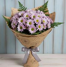 Букет цветов из:  Хризантемы в Ивановской