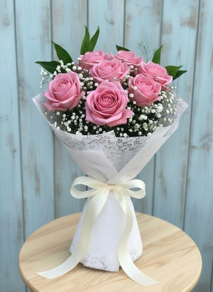 Букет цветов из: Розы в Ивановской