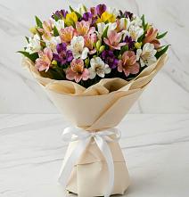 Букет цветов из:  Альстромерии #REPLACE_PRED# Ивановской