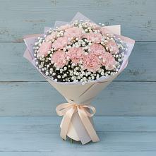 Букет цветов из:  Гвоздики в Ивановской