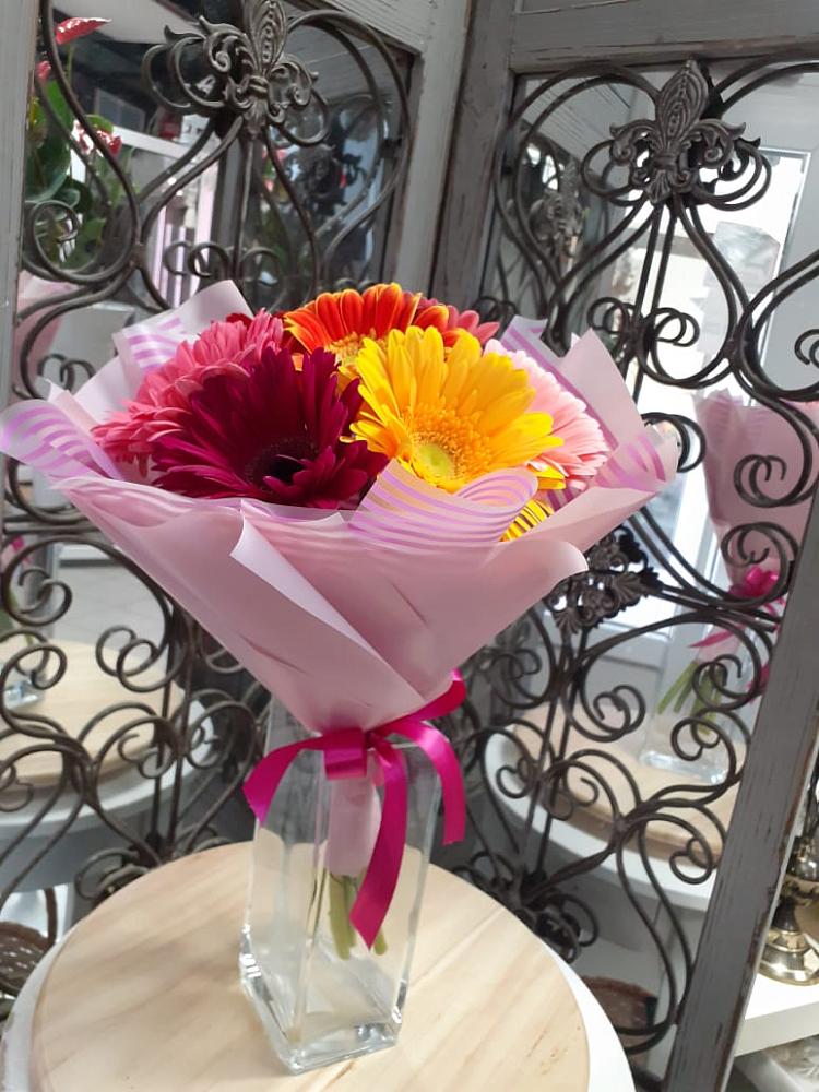 Букет цветов из: Герберы в Ивановской