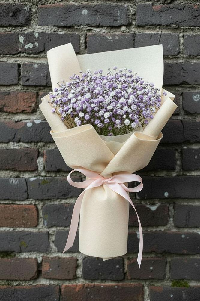 Букет цветов из: Гипсофила в Ивановской