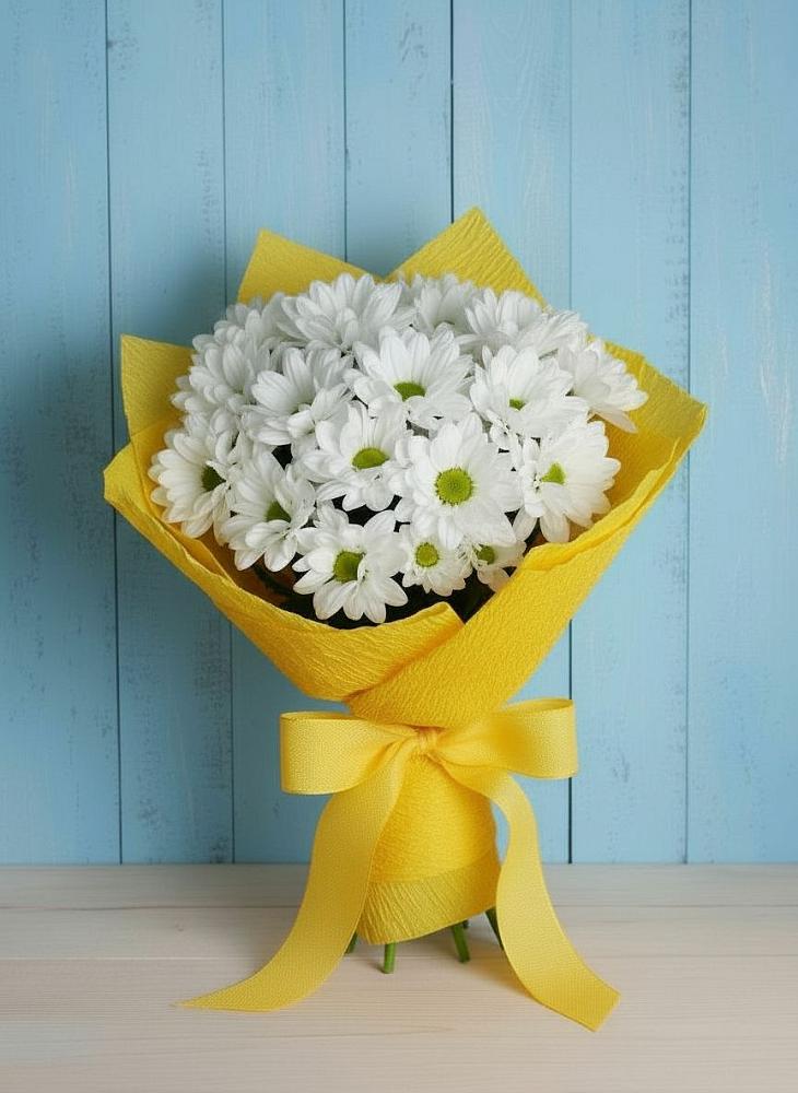 Букет цветов из: Хризантемы в Ивановской