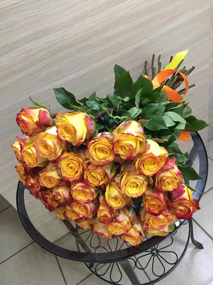 Букет Желтые розы в Ивановской