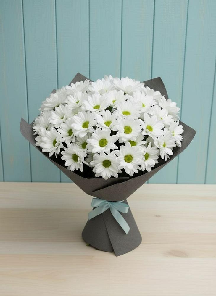 Букет цветов из: Хризантемы в Ивановской