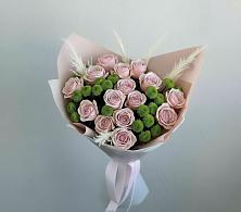 Букет цветов из:  Розы и Хризантемы в Ивановской