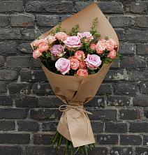 Букет цветов из:  Розы в Ивановской