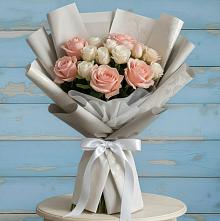 Букет цветов из:  Розы в Ивановской