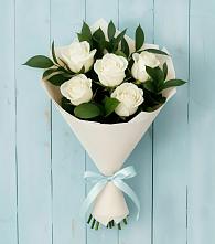 Букет цветов из:  Розы в Ивановской