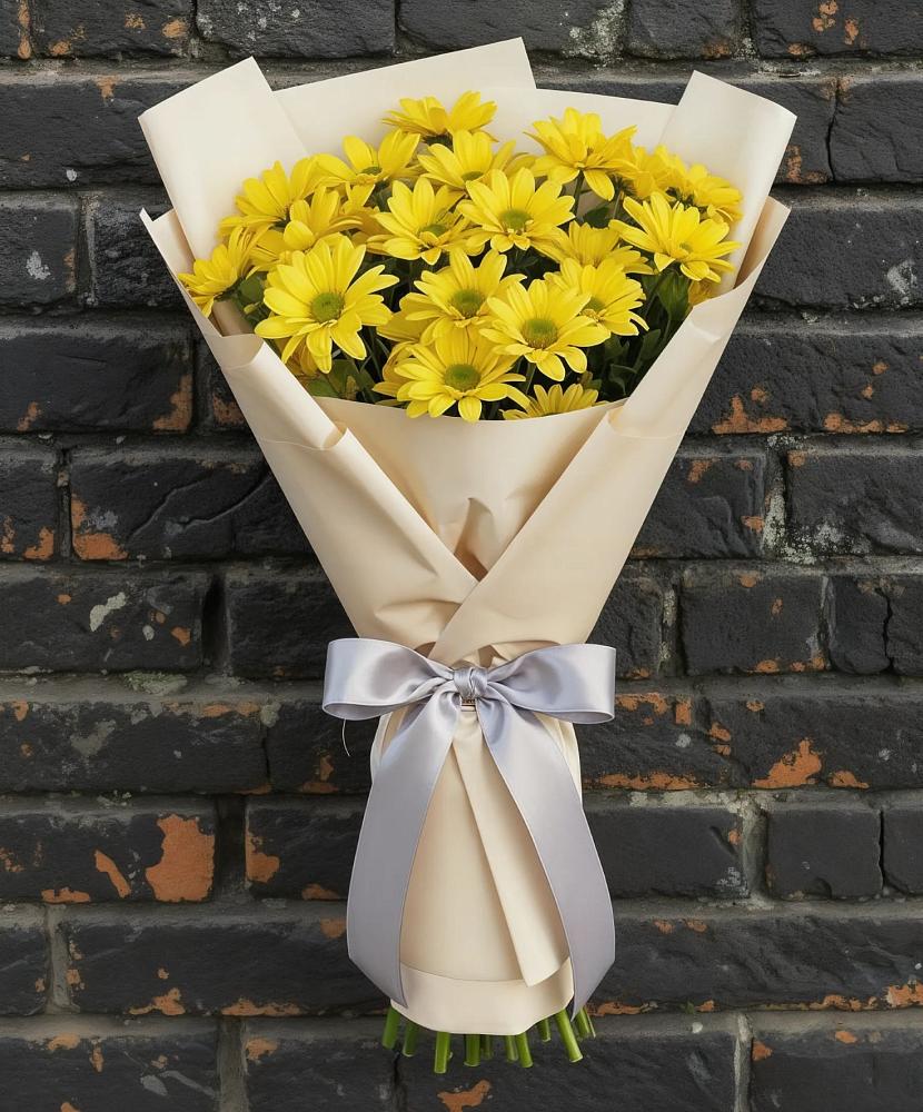 Букет цветов из: Хризантемы в Ивановской