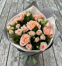 Букет цветов из:  Розы в Ивановской