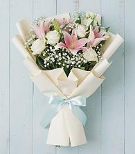 Букет цветов из:  Лилии в Ивановской