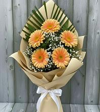 Букет цветов из:  Герберы в Ивановской