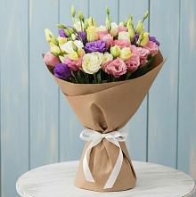 Букет цветов из:  Лизиантусы в Ивановской