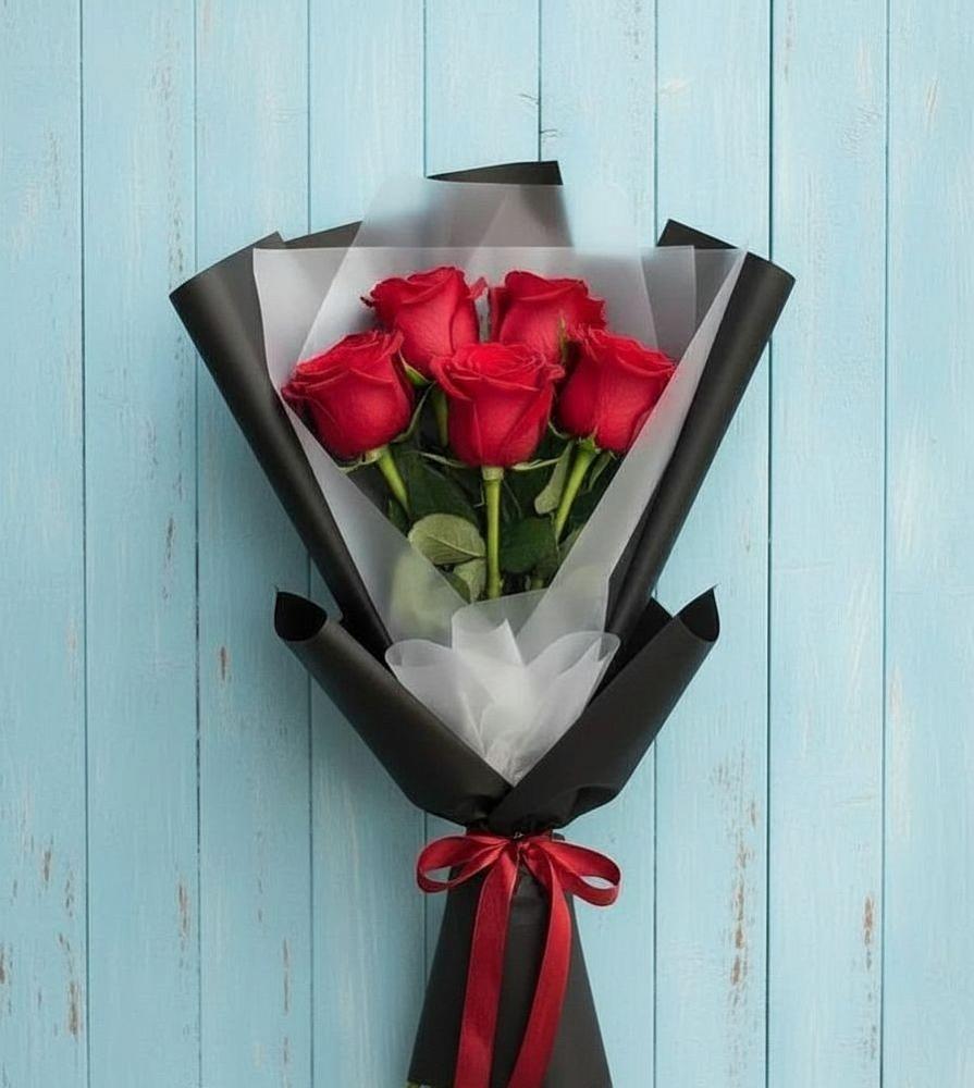 Букет цветов из: Розы в Ивановской