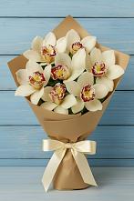 Букет цветов из:  Орхидеи и Розы #REPLACE_PRED# Ивановской