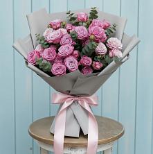 Букет цветов из:  Розы в Ивановской